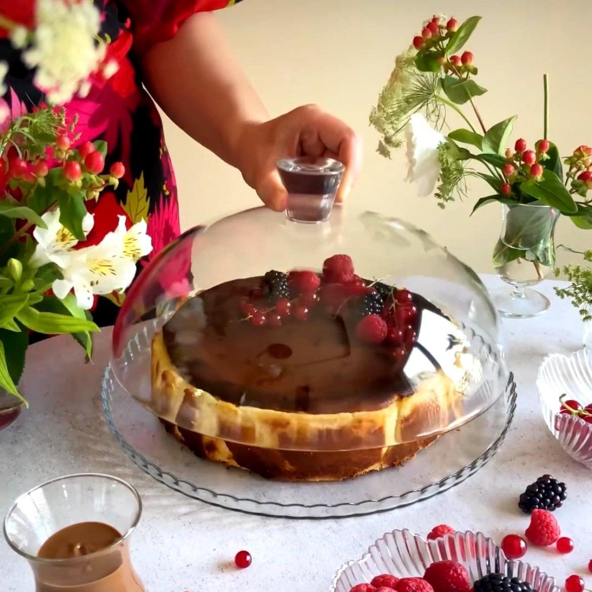 Тортівниця Pasabahce Patisserie 95198 32,2 см (118785) - фото 2