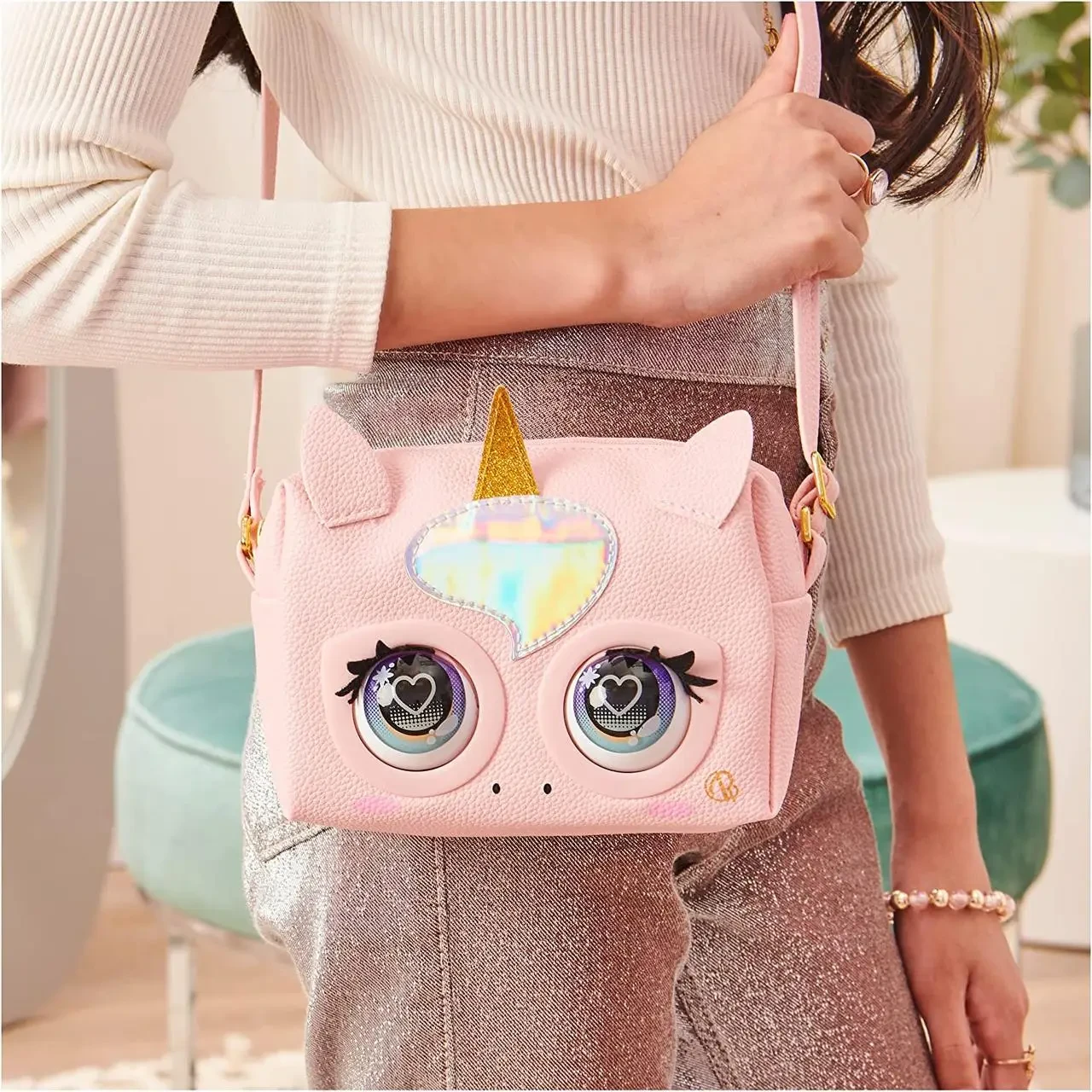 Интерактивная сумочка Purse Pets Glamicorn Unicorn Interactive 6062241 (2092779125) - фото 5