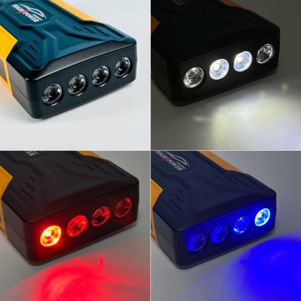 Пуско-зарядное устройство для автомобиля автономное 25000 mAh 2 USB (QY28) - фото 8 Пуско-зарядное устройство для автомобиля автономное 25000 mAh 2 USB (QY28) - фото 8