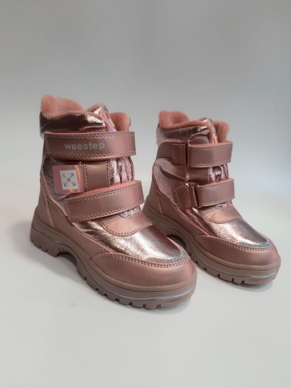 Ботинки зимние Weestep для девочки р. 29 19,2 см Розовый (918157825 Р) - фото 6