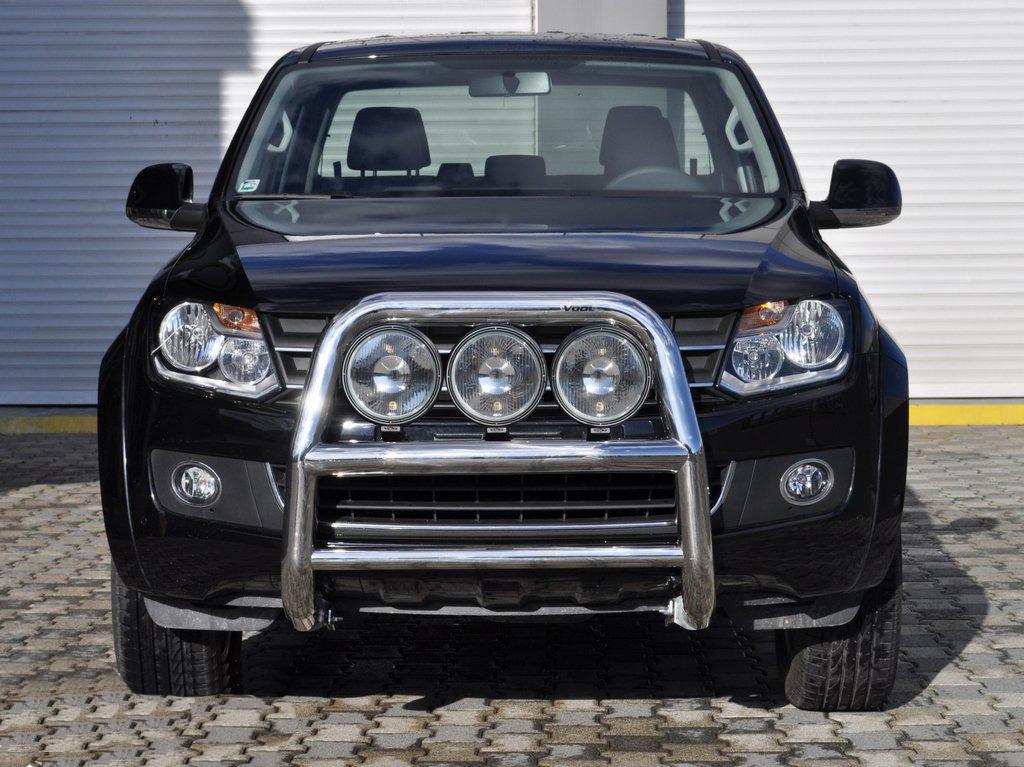Кенгурятник VL001 CAN для Volkswagen Amarok 2010-2022 гг. нержавеющая сталь Хром