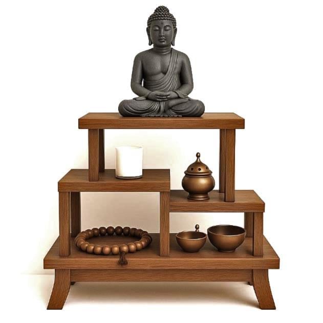 Вівтар для медитації з дерева Джаймарі Кориця (ЛАТ-003733)