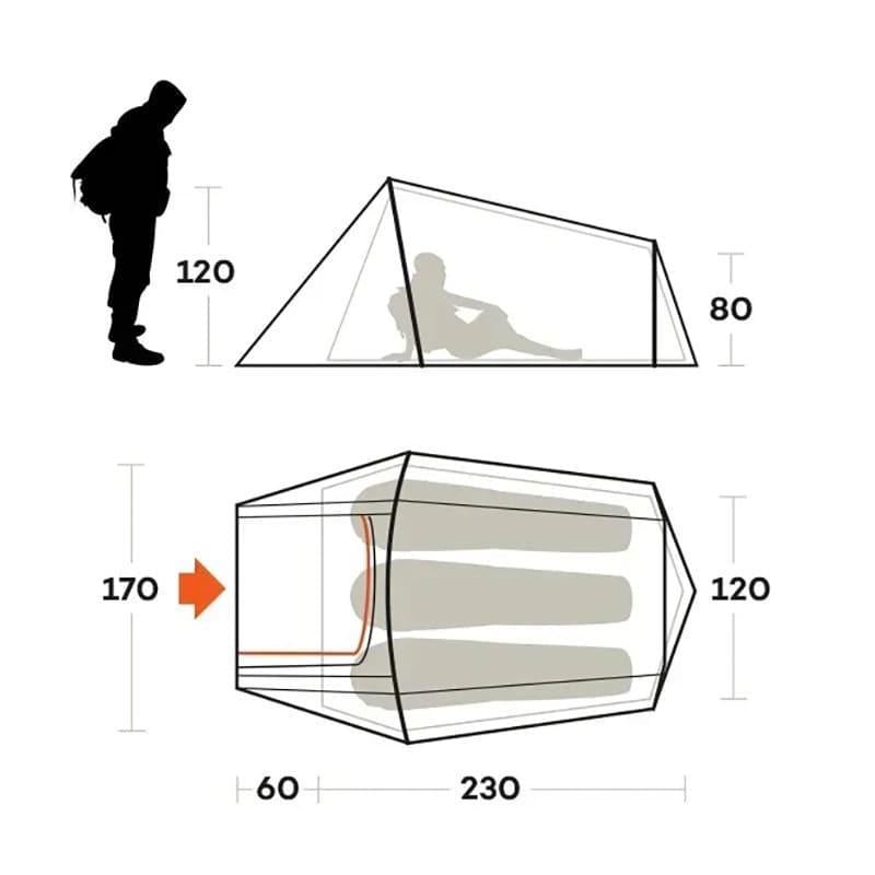 Намет тримісний Ferrino Sling 3 Blue (929753) - фото 3 Намет тримісний Ferrino Sling 3 Blue (929753) - фото 3