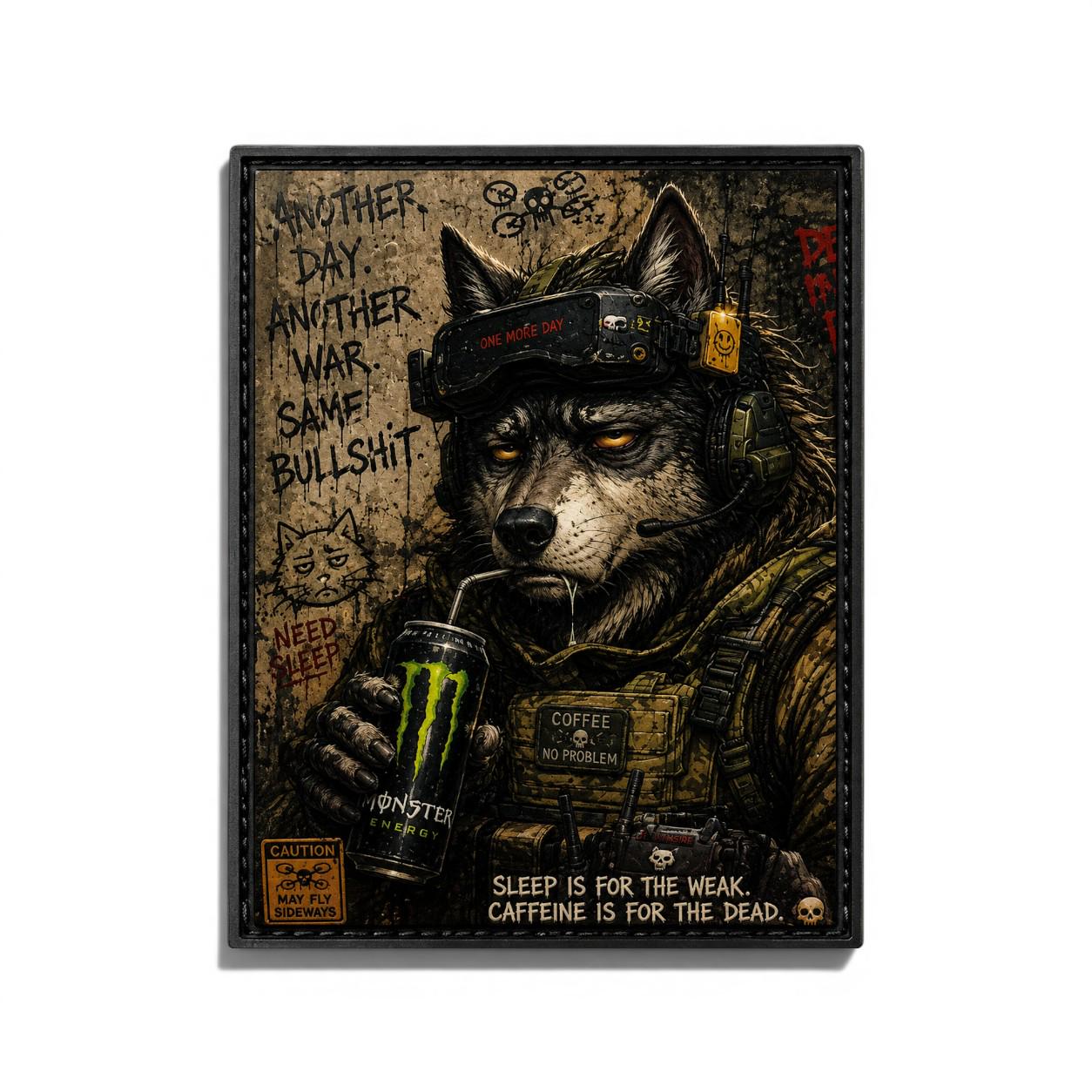 Патч-шеврон Sleep is for weak (35345837)