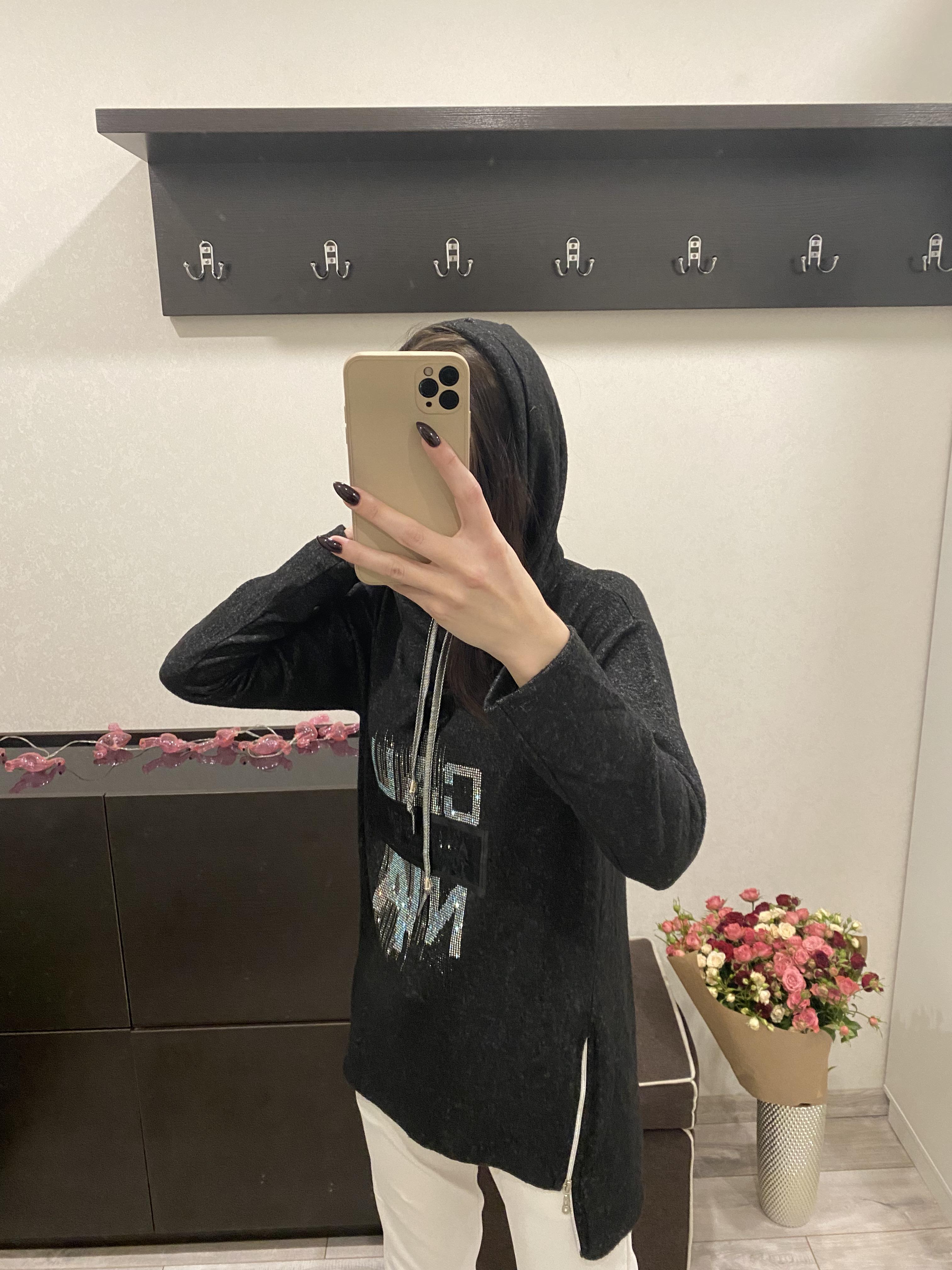 Туніка Amarchik оверсайз з капюшоном M - фото 6 Туніка Amarchik оверсайз з капюшоном M - фото 6