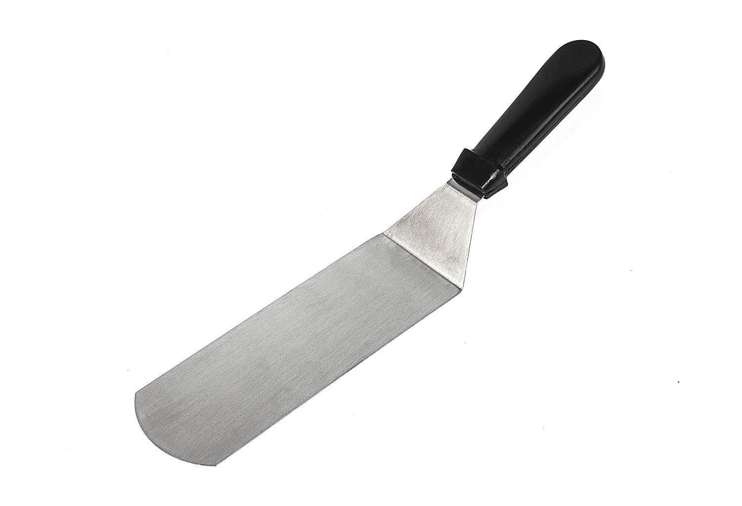 Лопатка One Chef кухонна з нержавіючої сталі з чорною ручкою 27 см (52227)