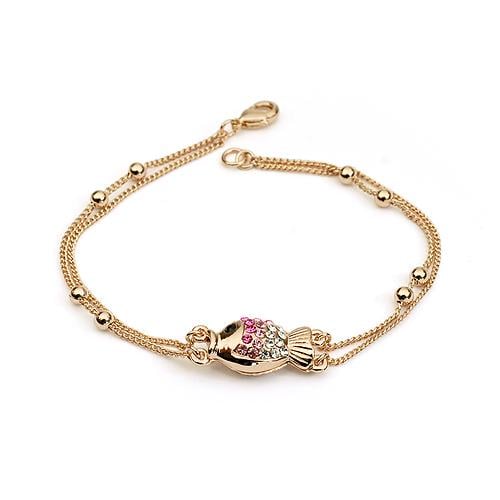 Браслет с кристаллами Сваровски 03117 Showfay Разноцветные