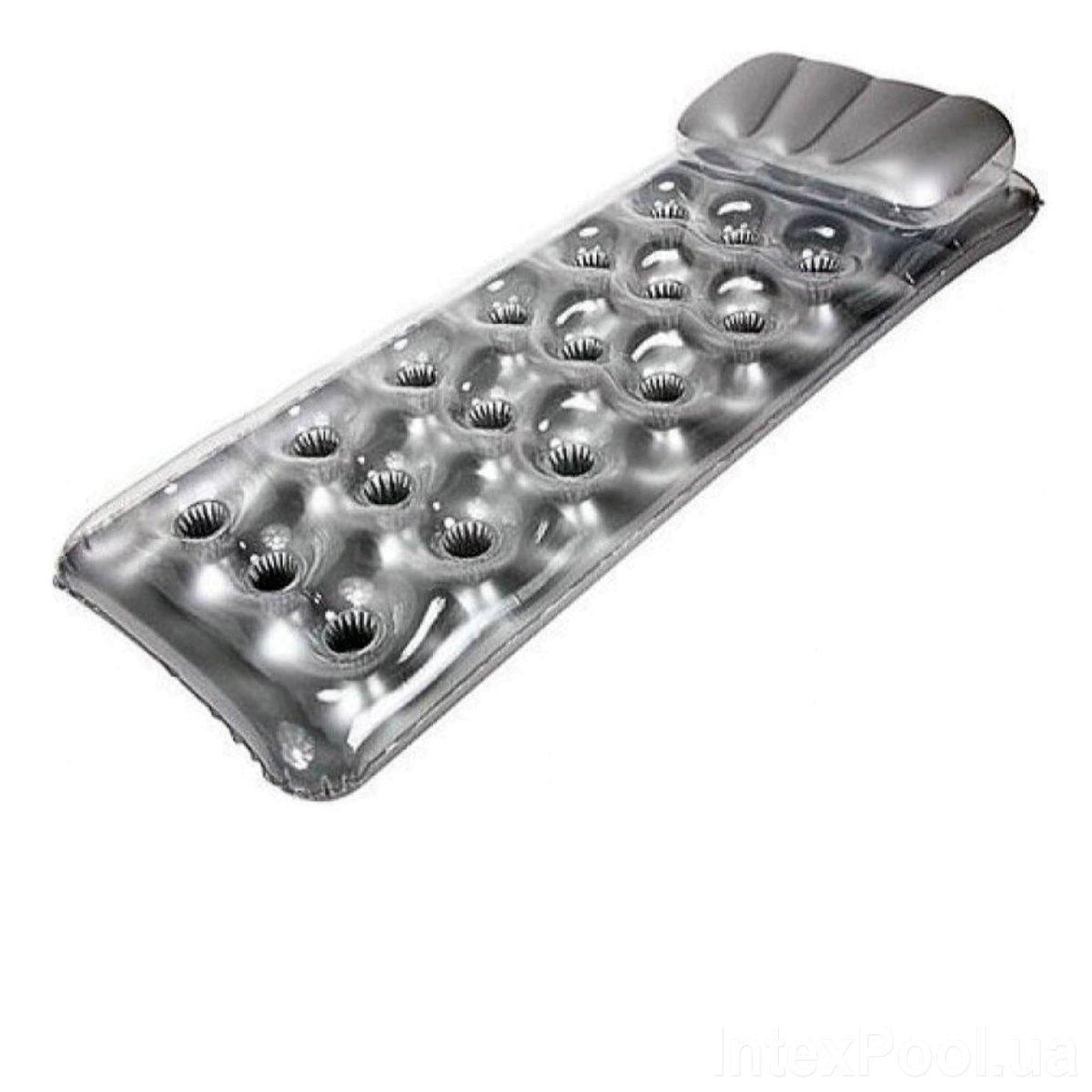 Пляжный матрас Intex 58894 с подголовником 188 х 71 см