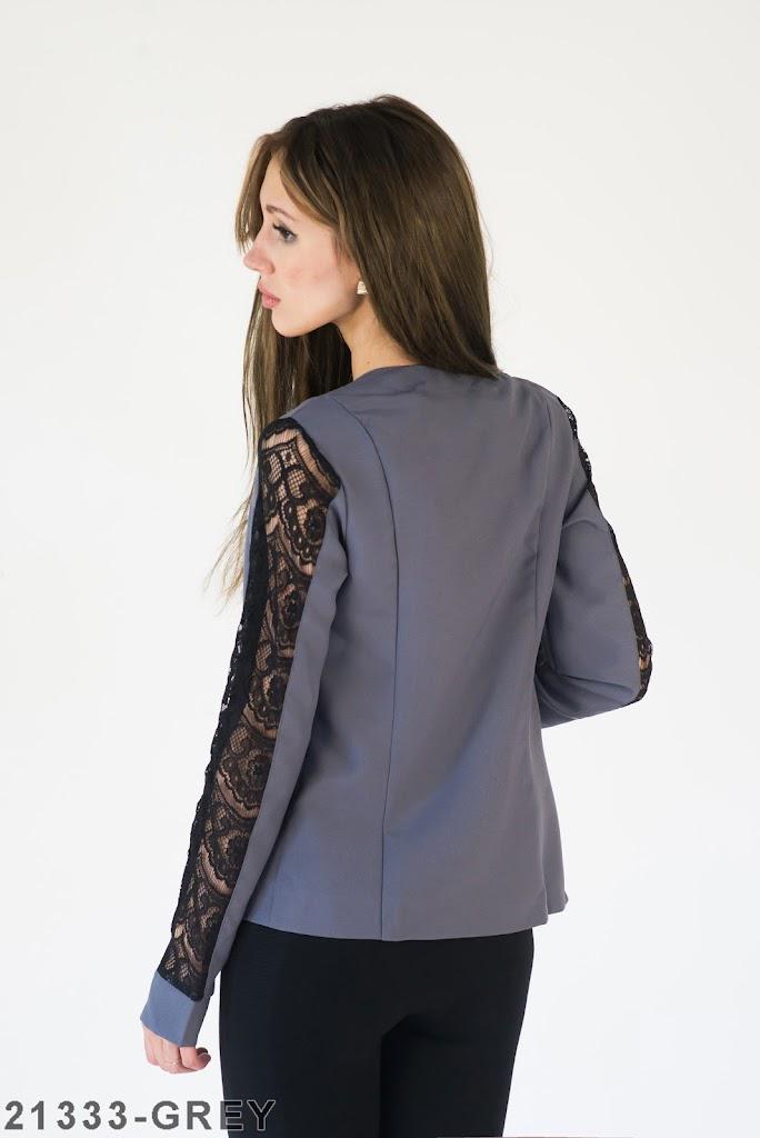 Пиджак женский Podium Darline 21333-GREY XL Серый - фото 2