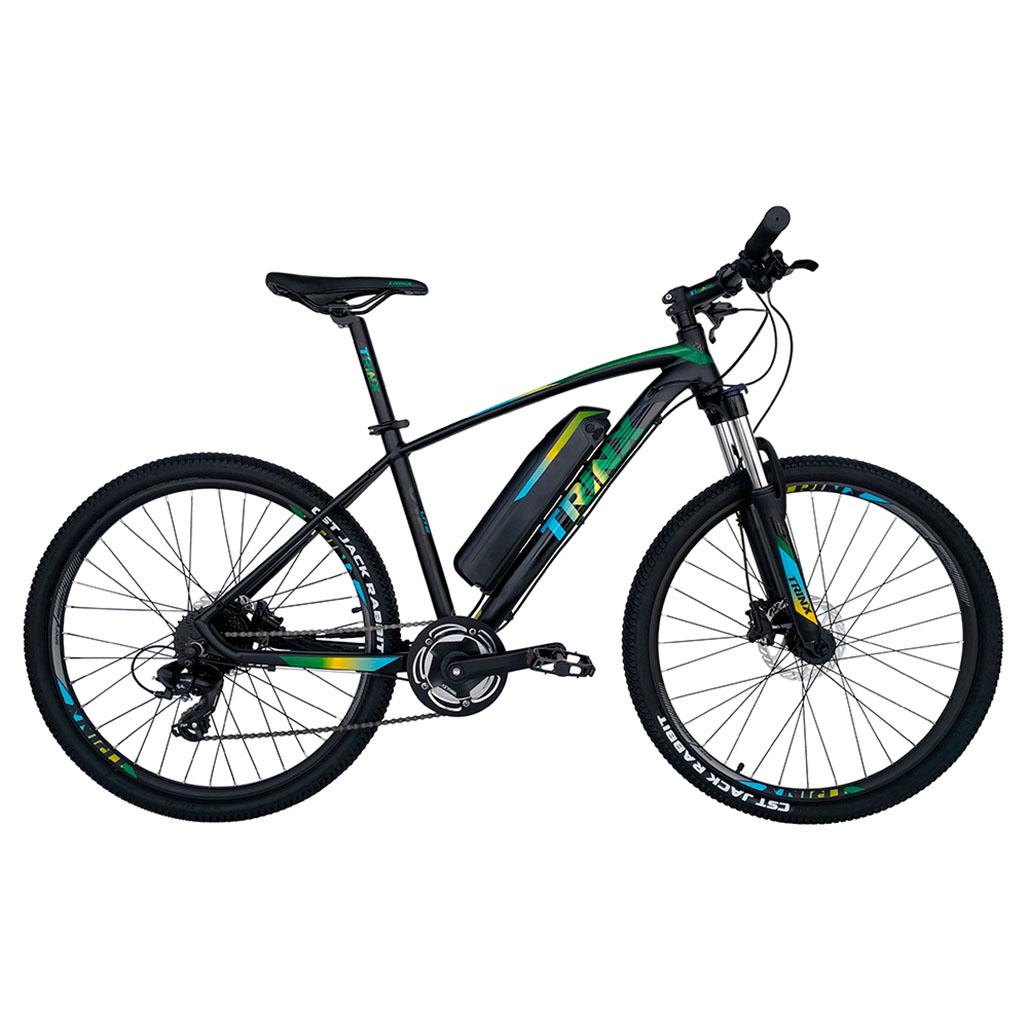 Электровелосипед Trinx E-Bike X1E 26" рама-17" X1EMB GB Black/Green/Blue (69060)