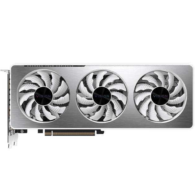 Видеокарта Gigabyte RTX 3060 12Gb Vision OC LHR GV-N3060VISION OC-12GD rev.2.0 GDDR6 192 bit PCI-E 4.0x16