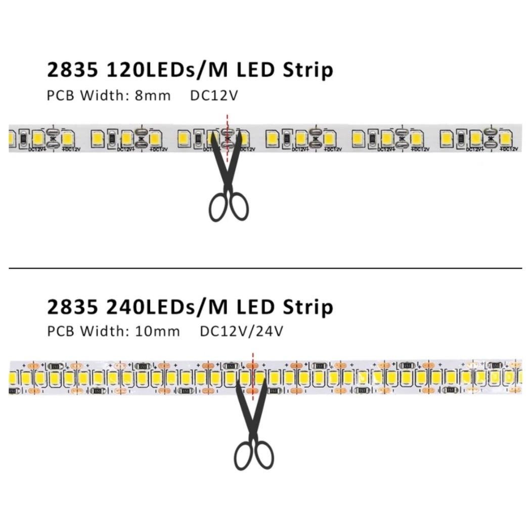 Светодиодная лента 12 В 5 м 2835-1200LED 6500 К Белый холодный (No1261438) - фото 2 Светодиодная лента 12 В 5 м 2835-1200LED 6500 К Белый холодный (No1261438) - фото 2