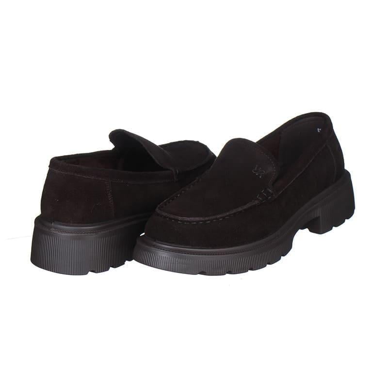 Лоферы женские PLPS R149-6 замшевые р. 36 Коричневый (90279) Лоферы женские PLPS R149-6 замшевые р. 36 Коричневый (90279)