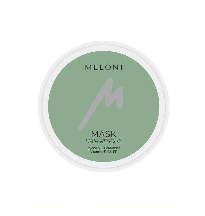 Маска с маслом жожоба и витаминами MELONI Е В6 РР MASK HAIR RESCUE интенсивная 50 мл (MLN026) - фото 1