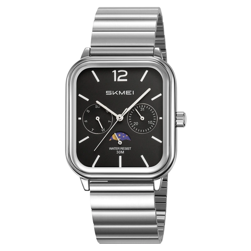 Наручний годинник Skmei 2509SIBK Silver/Black