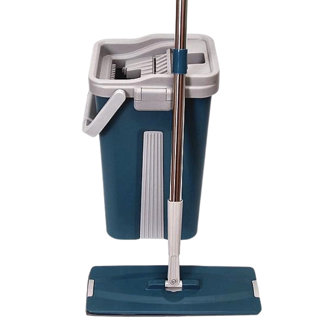 Швабра с ведром Scratch Cleaning Mop Blue (b-11) - фото 8