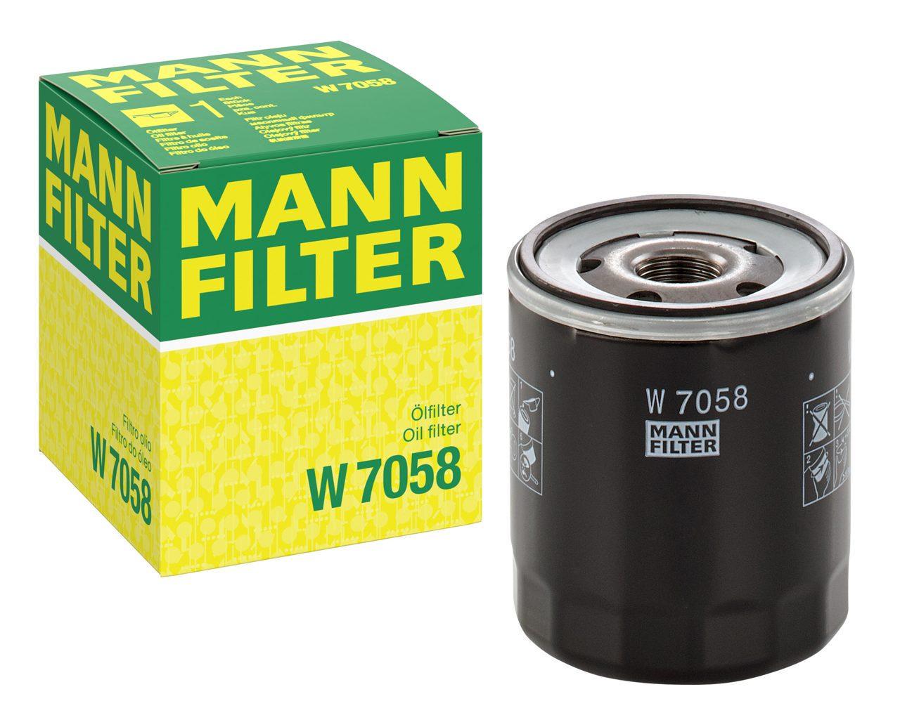 Фильтр смазки Mann-Filter (W7058)