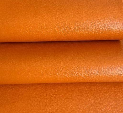Кожзаменитель мебельный обивочный с подкладкой 140 см Оранжевый (25685459) - фото 5 Кожзаменитель мебельный обивочный с подкладкой 140 см Оранжевый (25685459) - фото 5