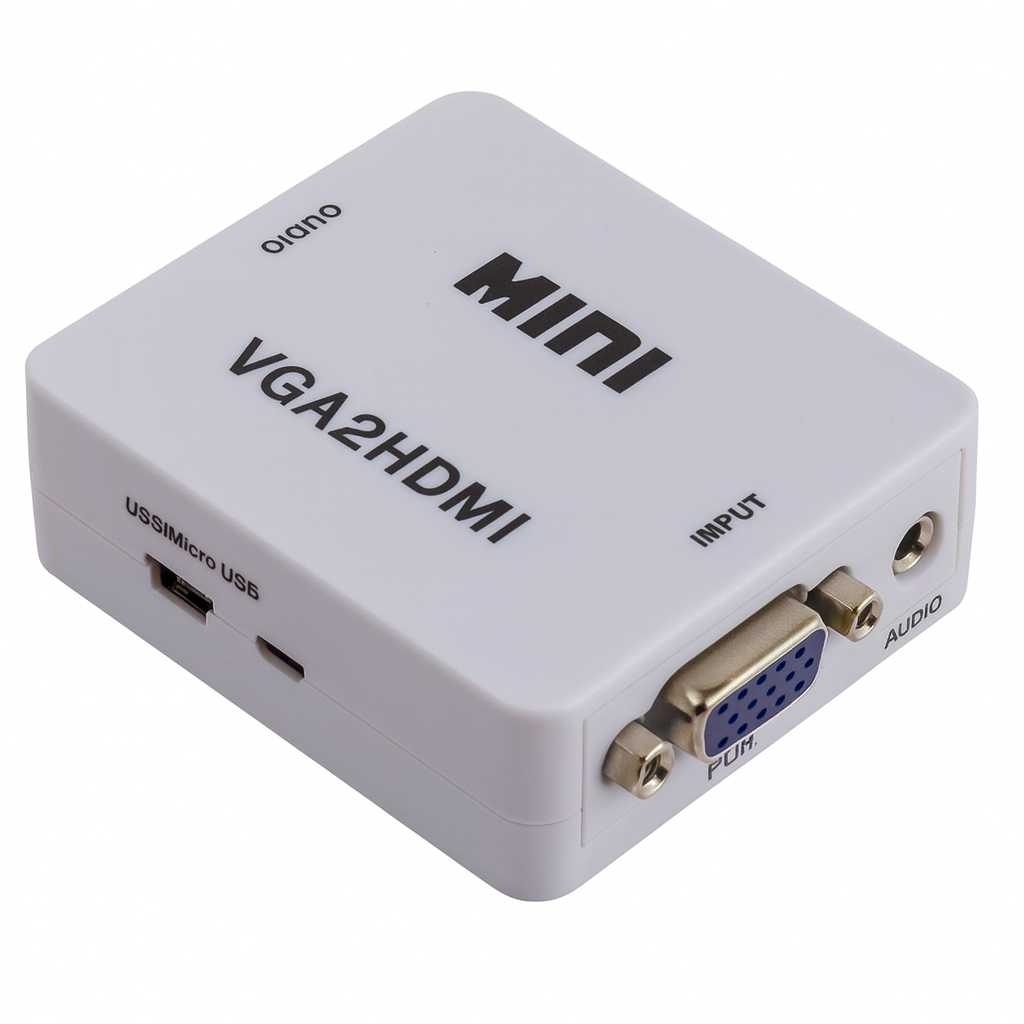 Конвертер VGA на HDMI VGA2HDMI 5027 со звуком (506366)