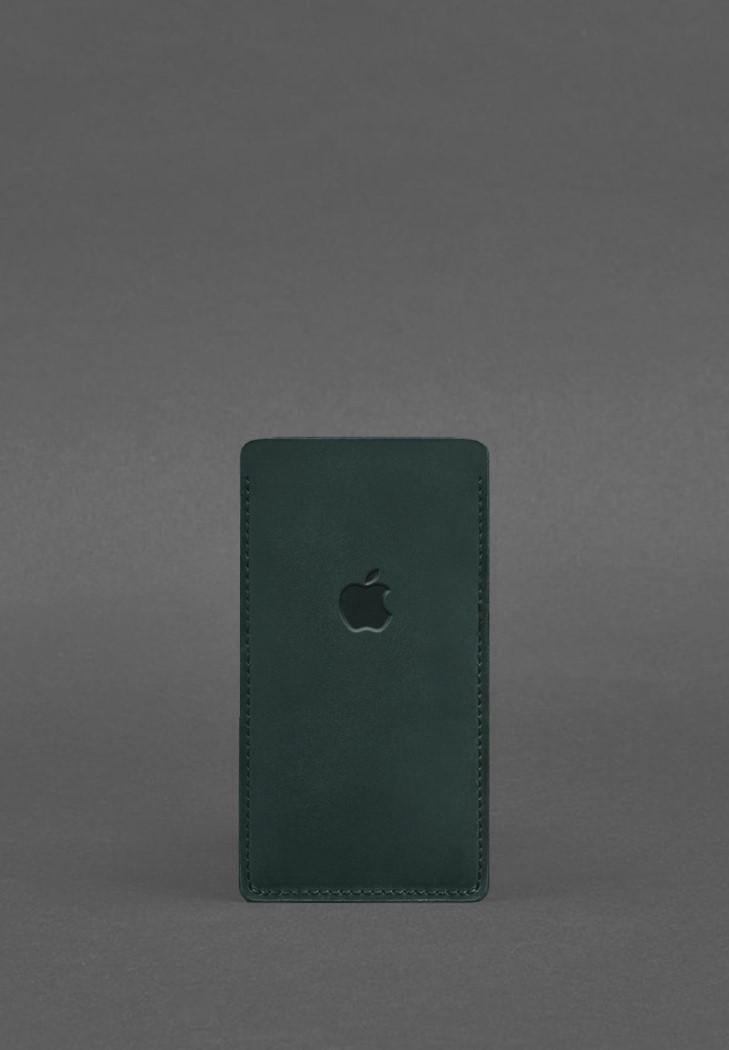 Кожаный чехол для iPhone 12 Зеленый Crazy Horse (A-027634) Кожаный чехол для iPhone 12 Зеленый Crazy Horse (A-027634)