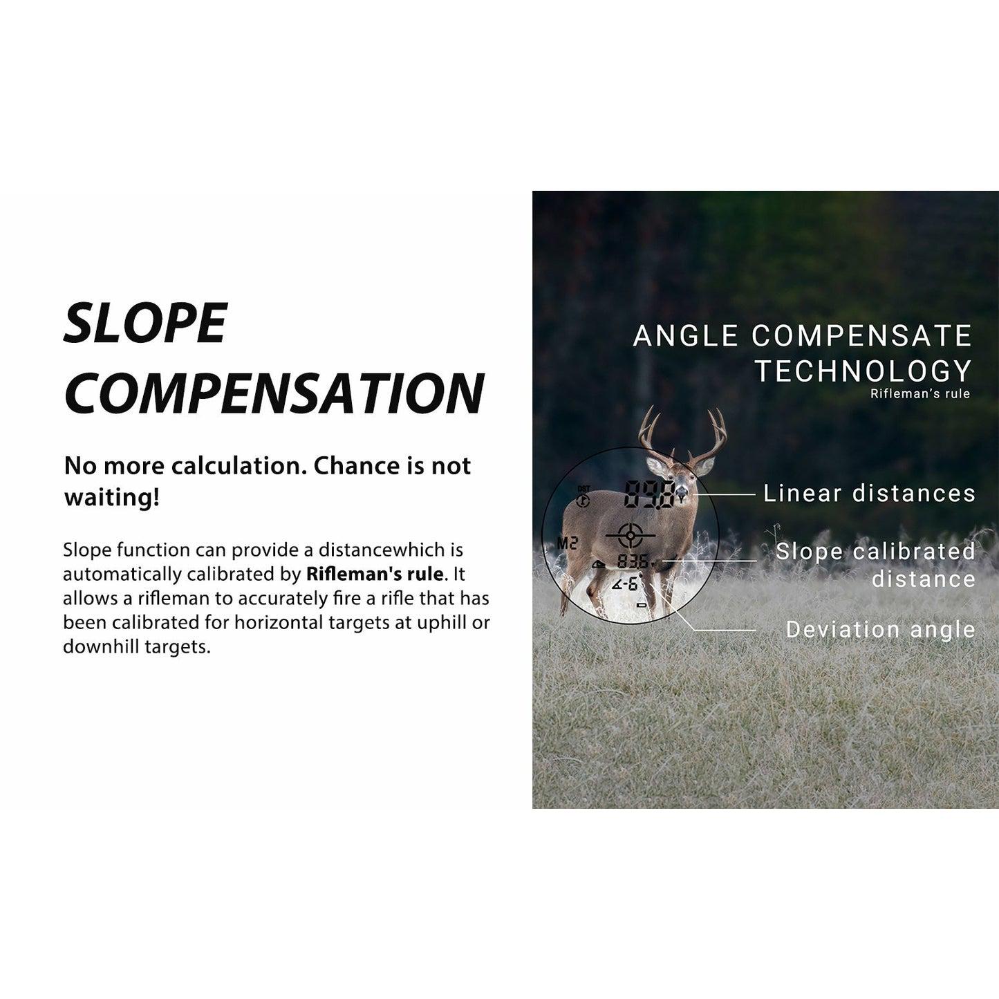 Далекомір лазерний GOGOGO Sport Vpro GS06 1000 м з підсвіткою - фото 4 Далекомір лазерний GOGOGO Sport Vpro GS06 1000 м з підсвіткою - фото 4