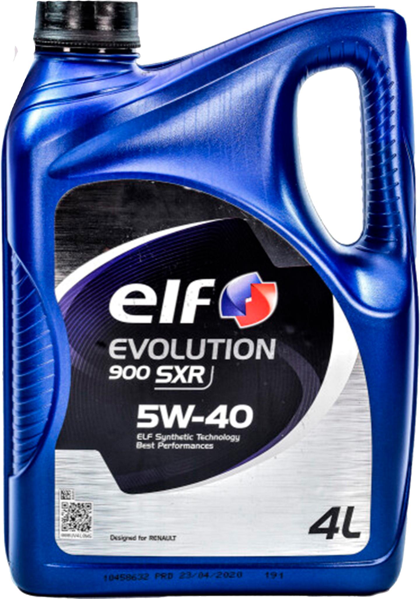 ᐉ Масло моторное Elf Evolution 900 SXR 5W-40 4 л (431)