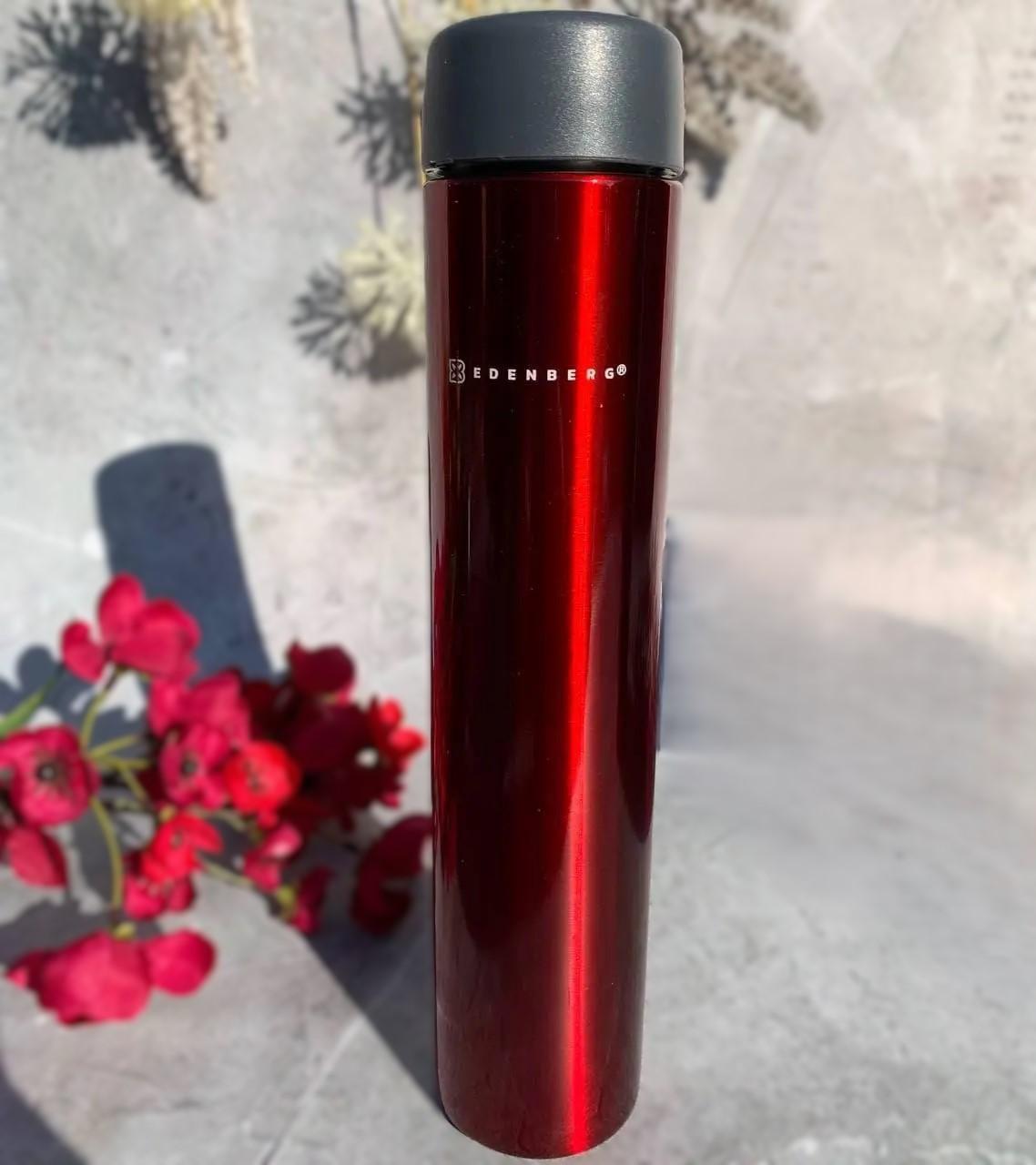 Термокружка вакуумная из нержавейки Edenberg EB-640 250 мл Красный - фото 2 Термокружка вакуумная из нержавейки Edenberg EB-640 250 мл Красный - фото 2