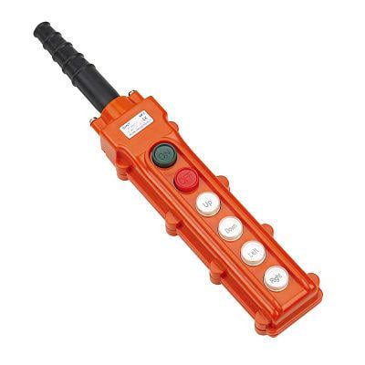 Пост тельферный CHINT NP3-2А 4-положения 4NO+1NC с блокировкой IP65 (586065)