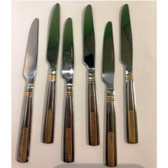 Нож столовый Dynasty 6 шт. DN-14974 - фото 2 Нож столовый Dynasty 6 шт. DN-14974 - фото 2