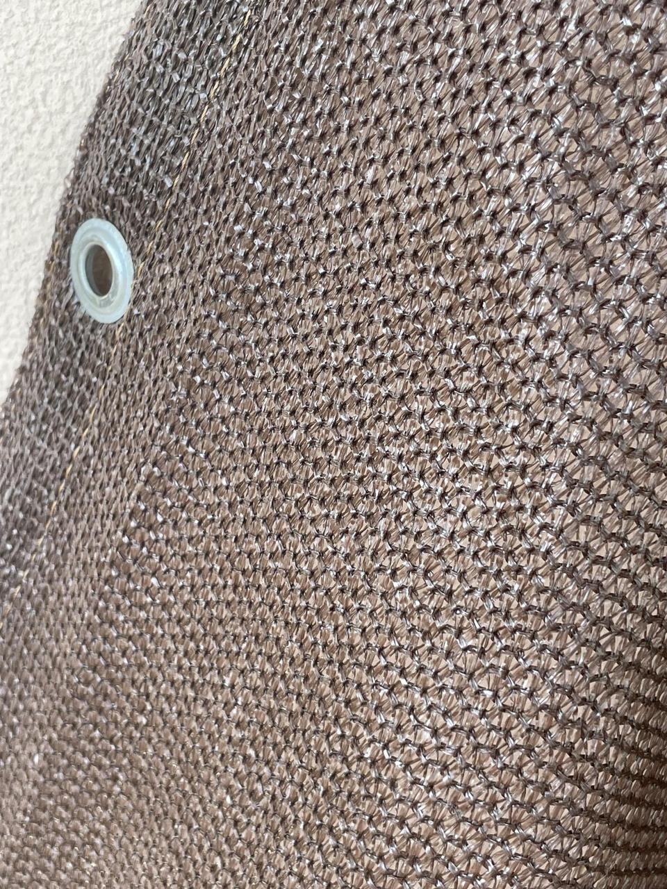 Сетка затеняющая Growtex с люверсами 95% 1,5х10 м Коричневый - фото 2 Сетка затеняющая Growtex с люверсами 95% 1,5х10 м Коричневый - фото 2