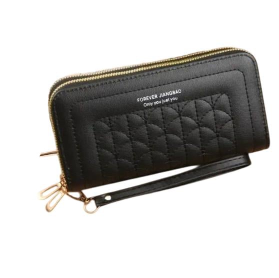 Кошелек женский классический тип 5 Черный (583-02)