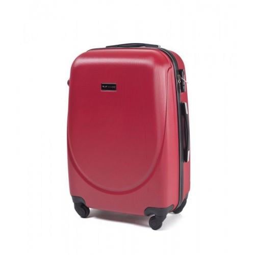 Чемодан пластиковый WIngs 310 средний Красный - фото 1 Чемодан пластиковый WIngs 310 средний Красный - фото 1