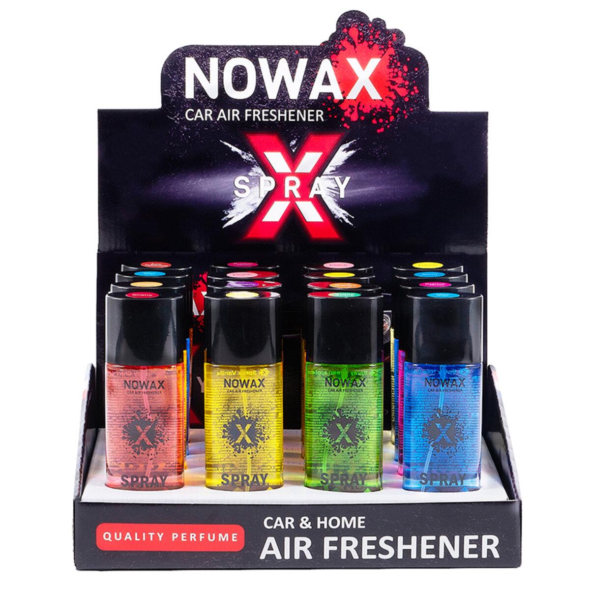 Ароматизатори для авто Nowax X Spray 50 мл 16 шт. (NX07772)