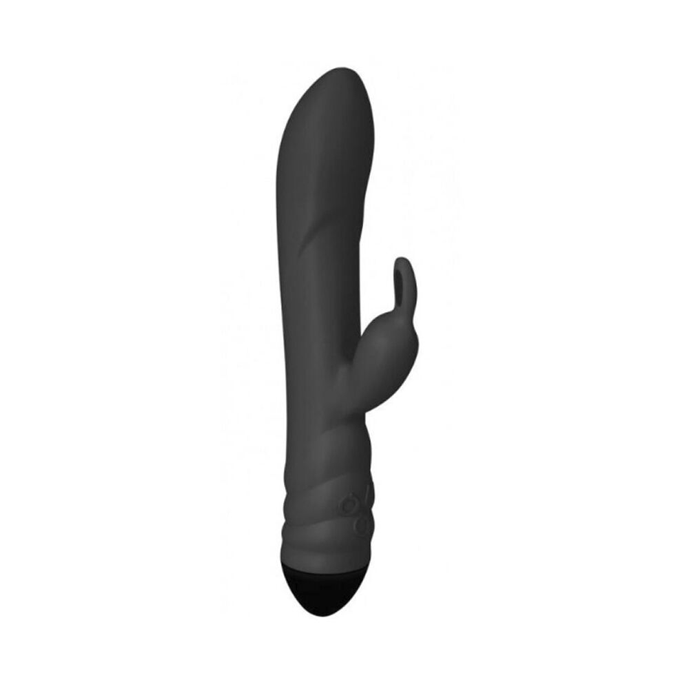 Вибратор-Rabbit Adrien Lastic Twister 23 см Черный (30990)