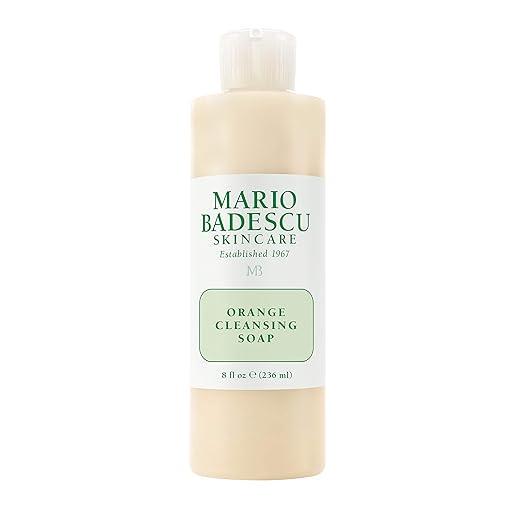 Крем для обличчя і скраб що відлущує Mario Badescu збагачений AHA-кислотами