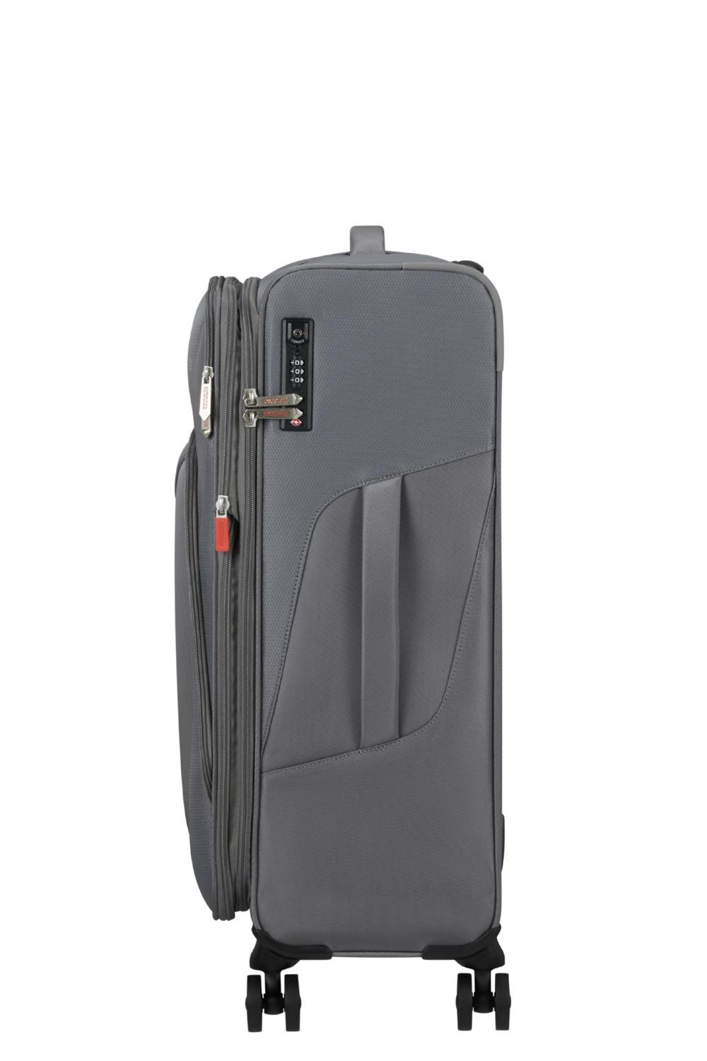 Валіза American Tourister SUMMERFUNK 67,5х42x27,5/29,5 см Сірий (78G*18004) - фото 7