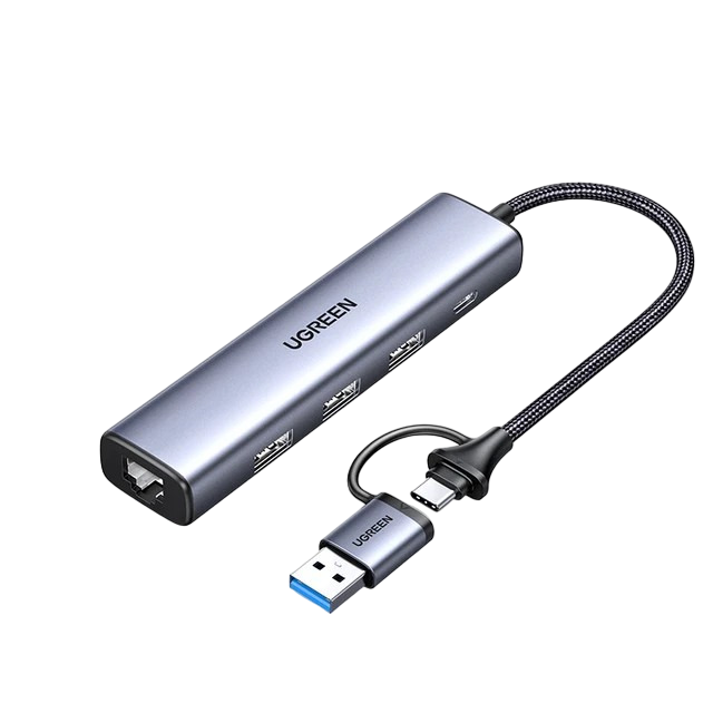 USB-хаб UGREEN CM475 Grey (15623)