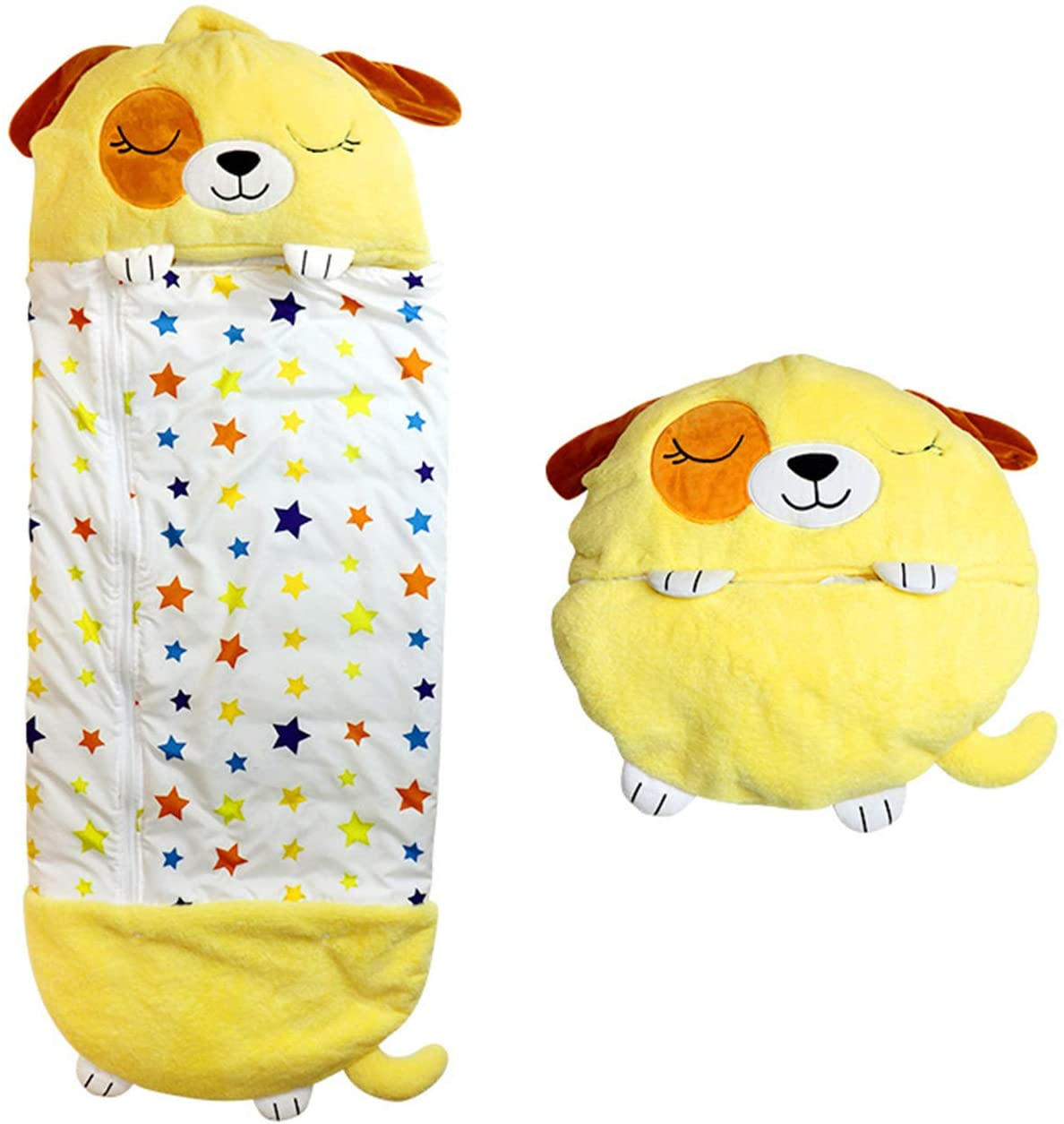 Спальний мішок дитячий Happy Nappers Dog 3в1 120 см (5e4ec6e2) - фото 6