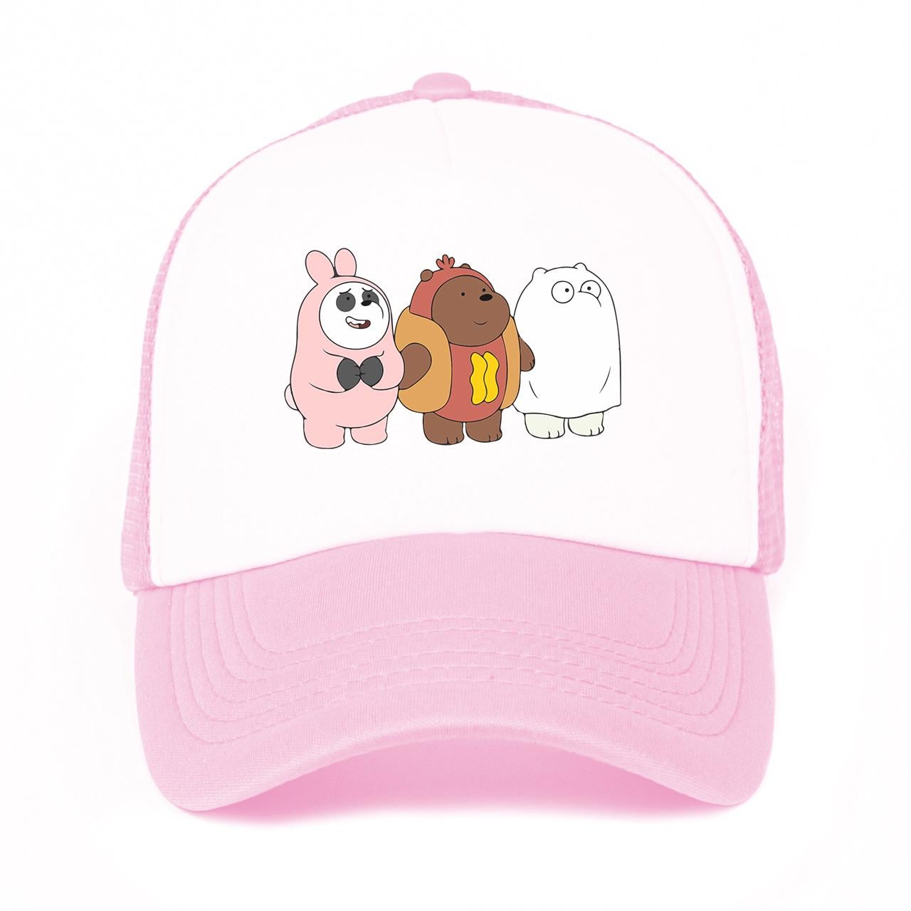 Кепка тракер детская We Bare Bears Розовый (33404-2905-PK)