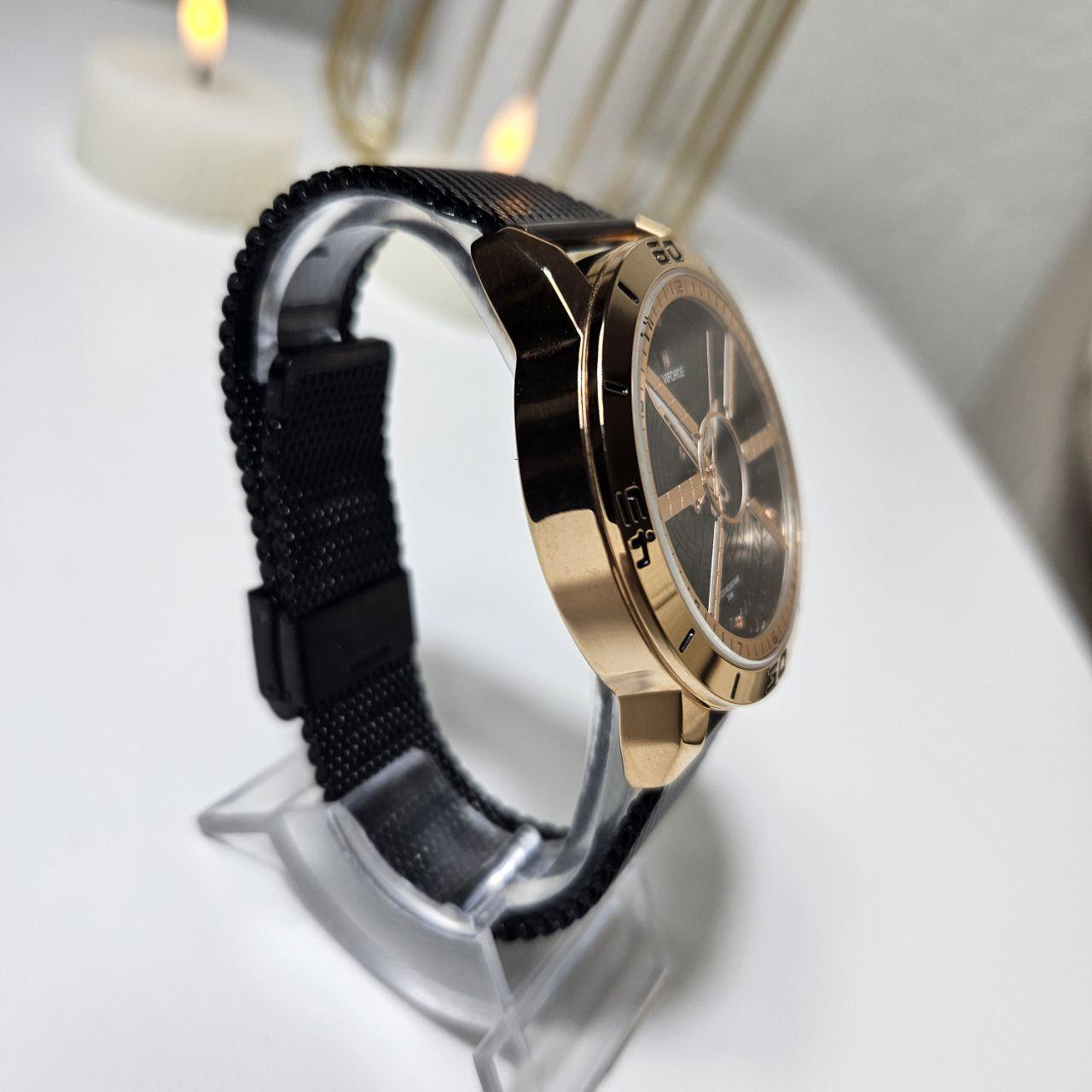 Наручные часы мужские NaviForce NF9155 Black/Cuprum (3100) - фото 5 Наручные часы мужские NaviForce NF9155 Black/Cuprum (3100) - фото 5