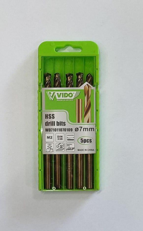 Сверло по металлу Vido WD71011070109 7.0 мм (27763067)