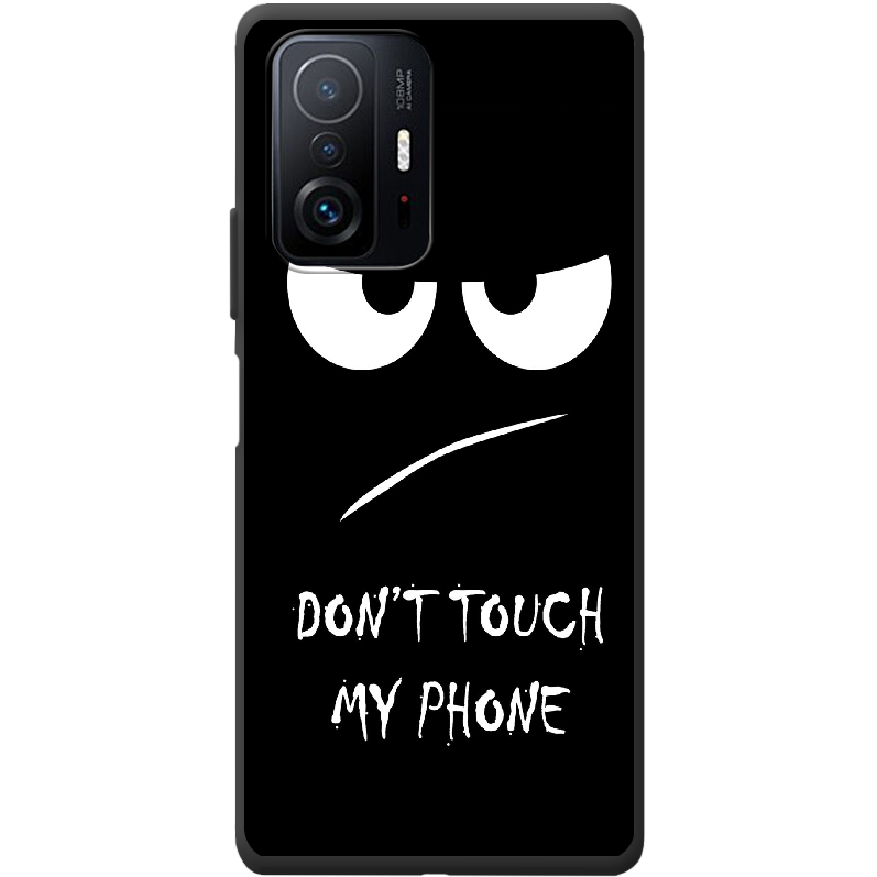 Чехол BoxFace Xiaomi 11T / 11T Pro Don't Touch my Phone Черный силикон (43423-up535-44163)