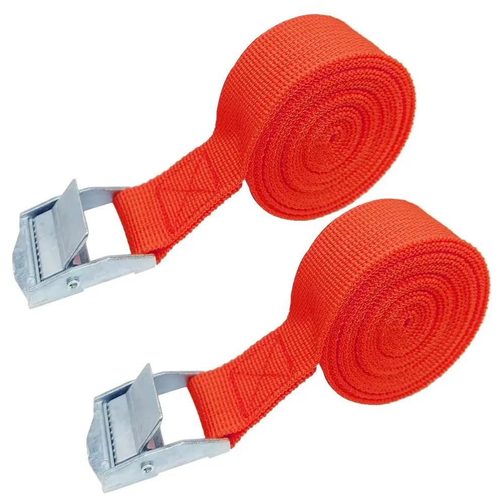 Ремни стяжные для крепления грузов RIAS RS-4 с быстросъемным замком 250 кг 25 мм 4 м 2 шт. Red (3_06235) Ремни стяжные для крепления грузов RIAS RS-4 с быстросъемным замком 250 кг 25 мм 4 м 2 шт. Red (3_06235)