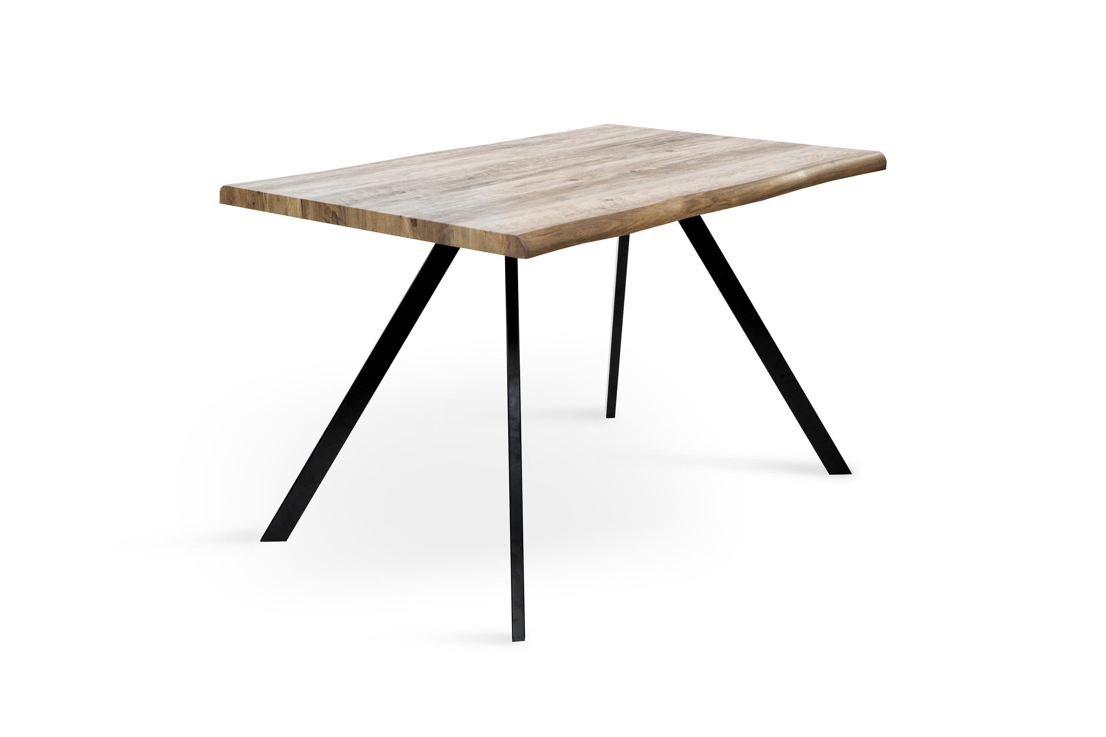 Обеденный стол Грейс Метрополь искусственный шпон МДФ 1200х800х760 мм Черный (GAА0056310)