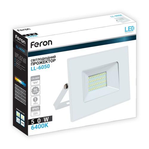Прожектор Feron LL-6050 светодиодный 50W - фото 3 Прожектор Feron LL-6050 светодиодный 50W - фото 3