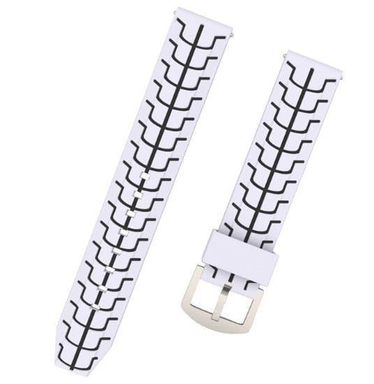 Силиконовый ремешок Primo Splint для часов Xiaomi Huami Amazfit Sport SmartWatch White/Black (720658721)