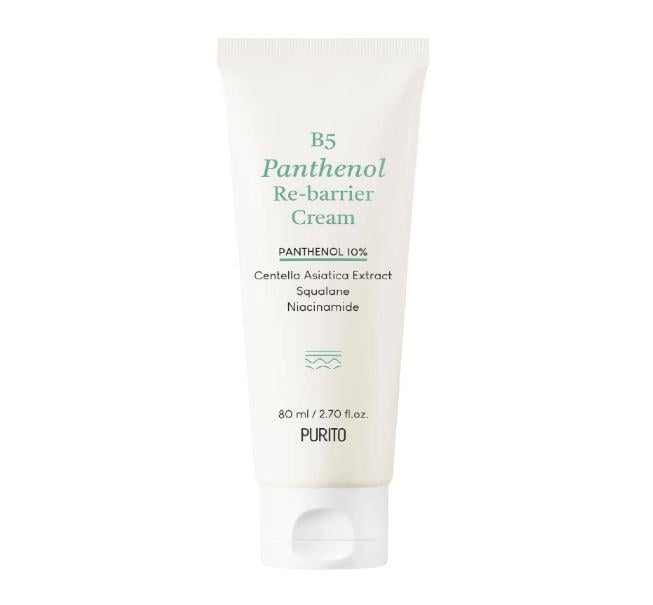 Крем для лица восстанавливающий Purito B5 Panthenol Re-Barrier Cream с пантенолом 80 мл (P02578)