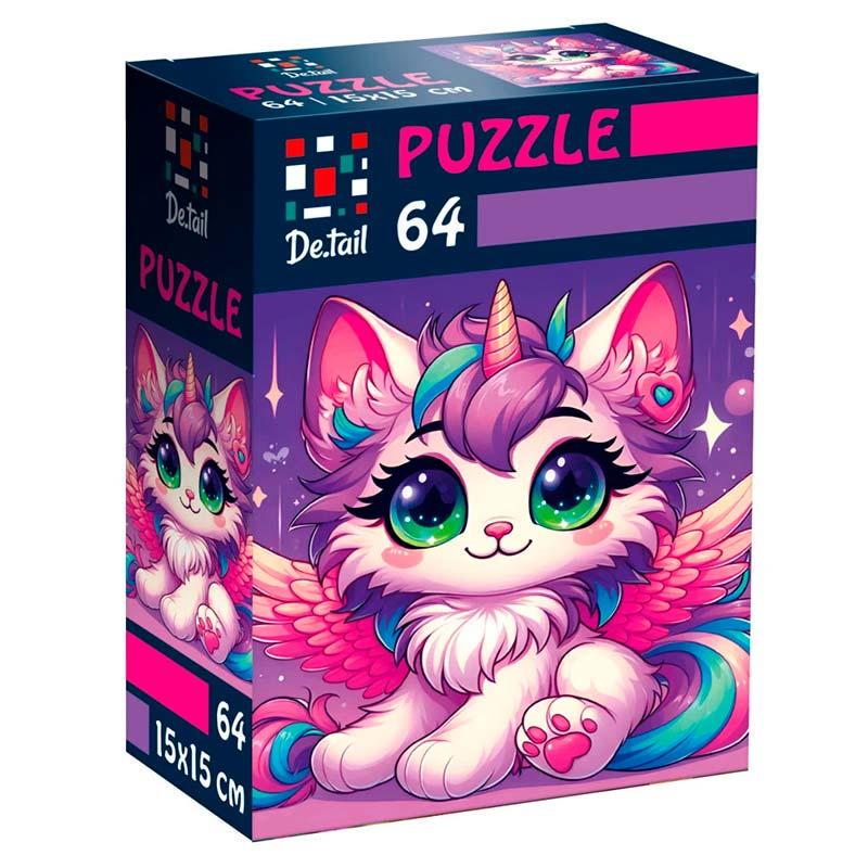Пазлы Vladi Toys De.tail Сказочный котенок 64 дет. (DT1234-20)