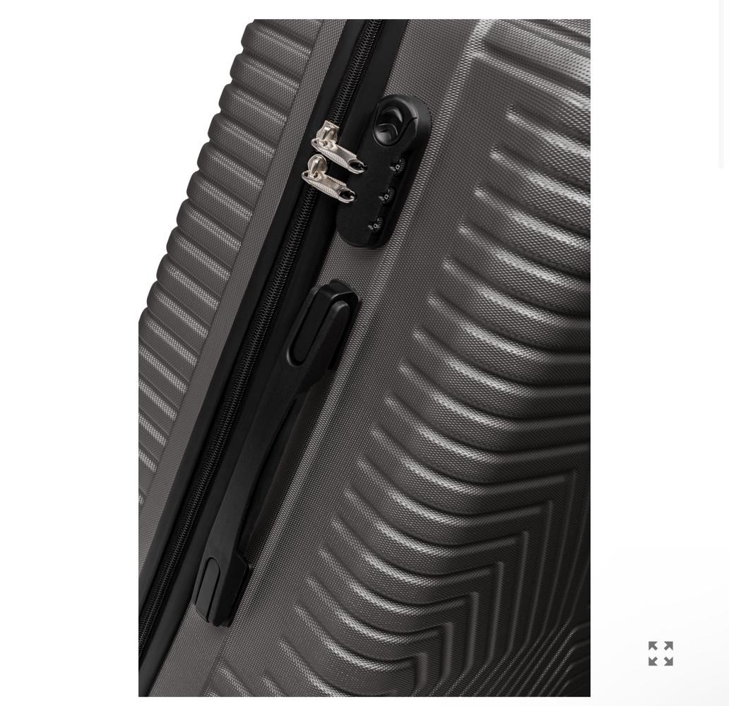 Чемодан Polo ПК002-S поликарбонат на 4-х двойных колесах маленький S 50 л Графит - фото 4 Чемодан Polo ПК002-S поликарбонат на 4-х двойных колесах маленький S 50 л Графит - фото 4