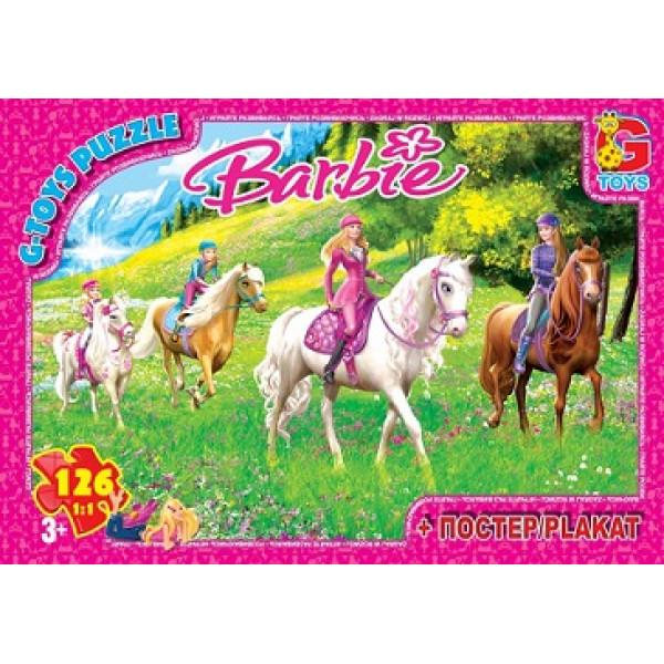 Пазлы G-Toys Barbie BA005 117 элементов (4824687632110) Пазлы G-Toys Barbie BA005 117 элементов (4824687632110)